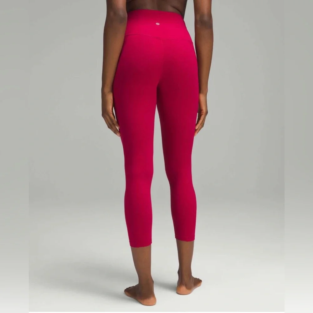 Lululemon Align High-Rise Leggings in Ruby Red - Picture 4 of 8